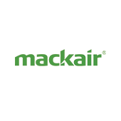 The green mackair logo on a white background. The word "mackair" is in a stylized font.